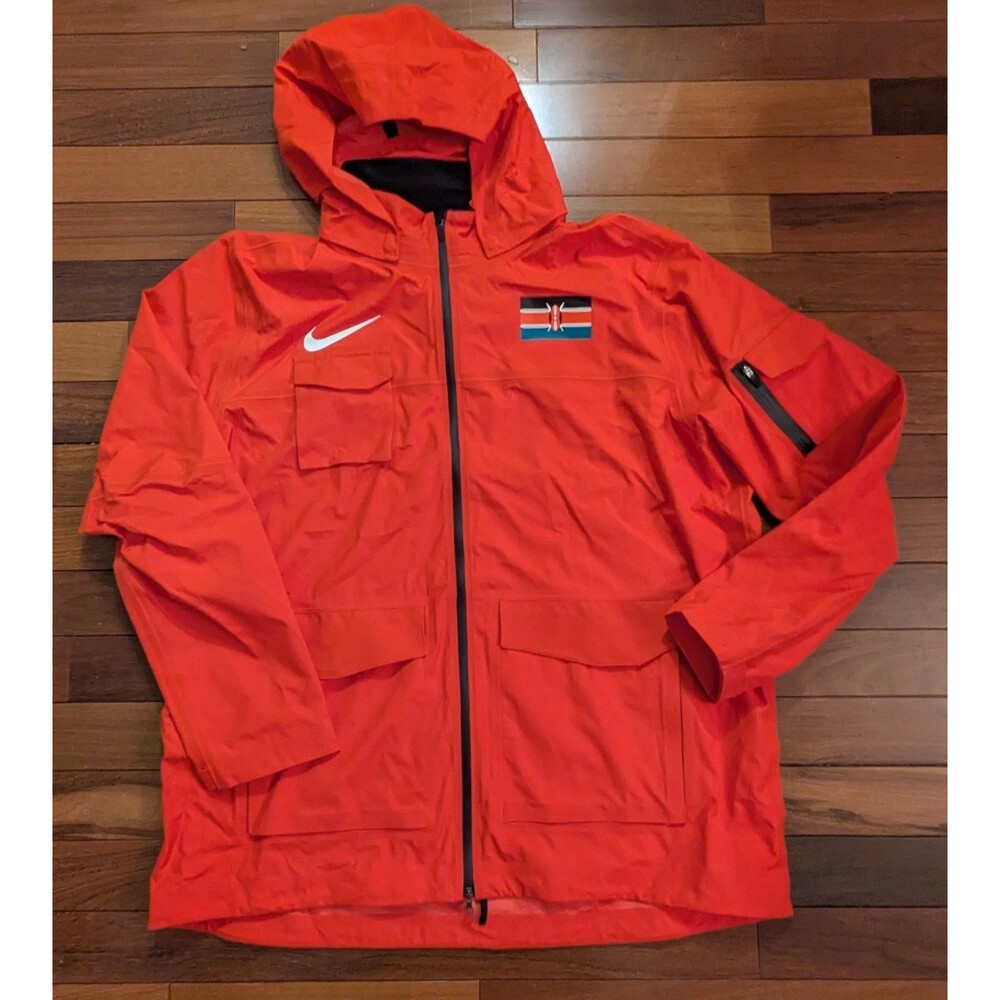 Nike Pro Elite Kenya Team Issued Storm-Fit ADV Jacket Red CI8885-602 Mens Sz XL